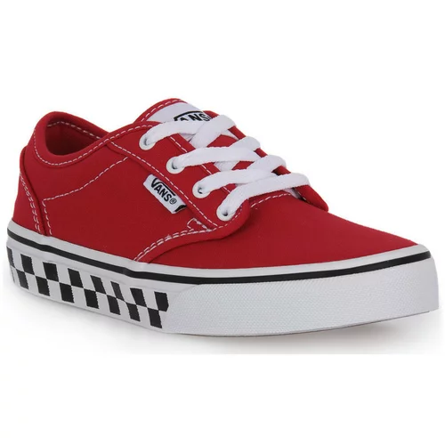 Vans RED ATWOOD CHECKER SIDEWALL Red
