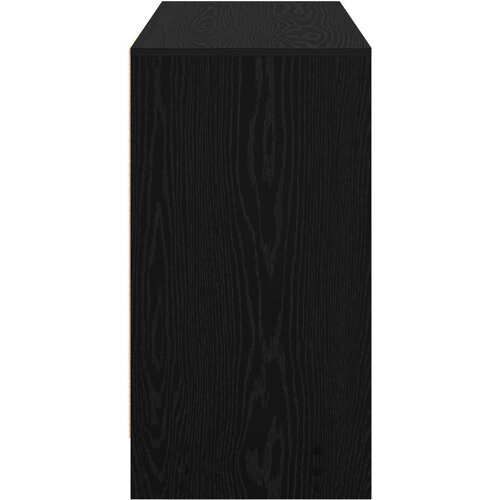  Stol s ladicama Crni hrast 100 x 40 x 75 cm Konstruirano drvo Slike