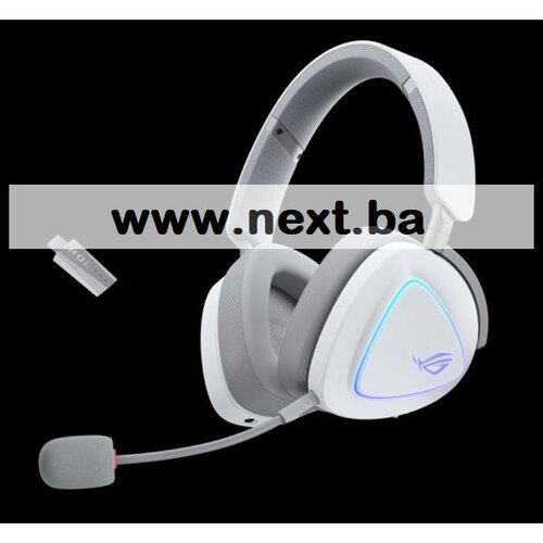  Slu&amp;scaron;alice ASUS ROG Delta II White Slike