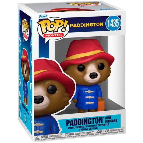 Funko bobble figure movies - paddington pop! - paddington with suitcase Cene