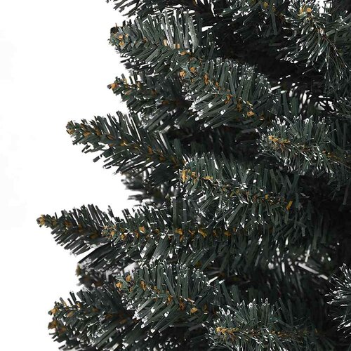 VidaXL Umjetno božićno drvce s stalakom Zelena 58 x 58 x 210 cm Slike