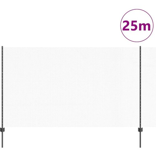  Heksagonalna ograda s stubom 25 x 1,4 m Čelik premazan PVC-om Slike