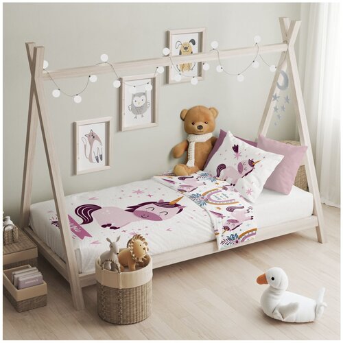 Faro posteljnina 2-delna Samorog multicolor Cene