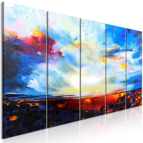  Slika - Colourful Sky (5 Parts) Narrow 225x90 Slike
