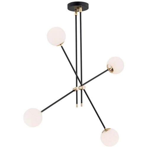  Argon 1696 - Luster na šipci ABSTRACT 4xE14/7W/230V crna Cene