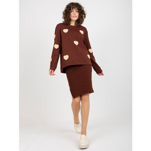 FANCY Set-FA-KMPL-8317.22-dark brown Cene