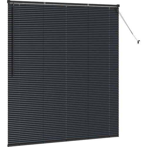  Venecijanski zastore Crna 175 x 155 cm Aluminij Slike