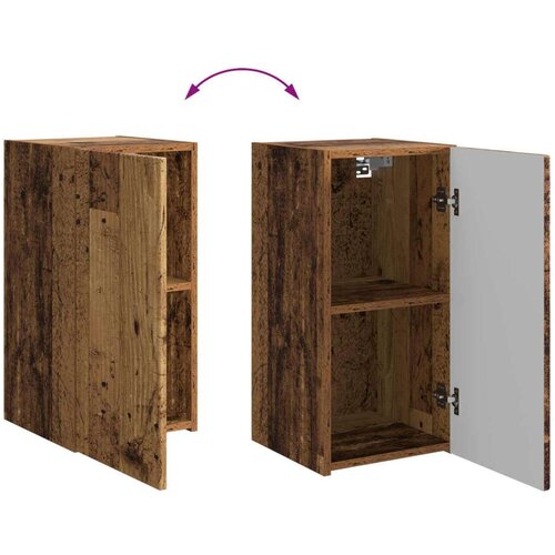  Set TV komoda Zidne 6 pcs Staro drvo Konstruirano drvo Slike