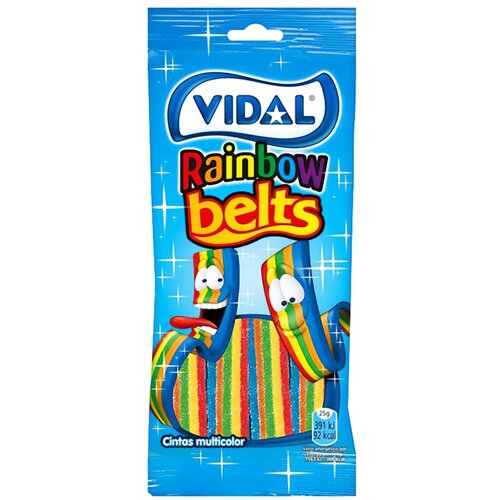 Vidal Candy gumene bombone Rainbow Belt 100g Slike