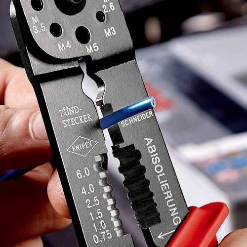 Knipex kle&amp;scaron;ta krimp za izolaciju 97 32 240 Slike