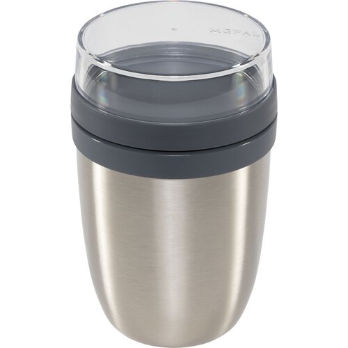 Mepal Thermo-Lunchpot Ellipse Edelstahl grau, 500+200ml Slike