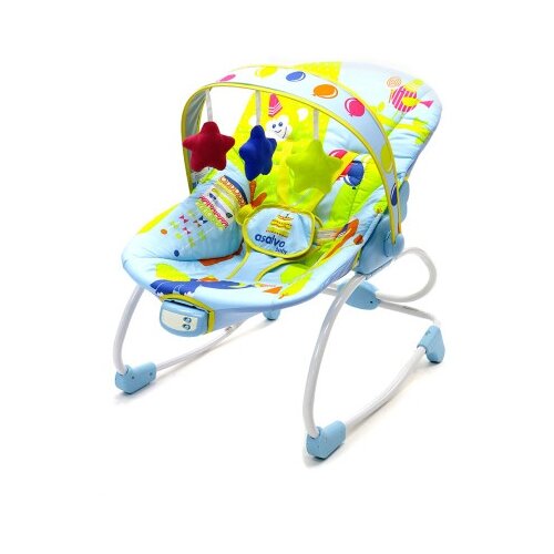Asalvo stolica, njihalica evolutive, light blue ( 17420 ) Slike