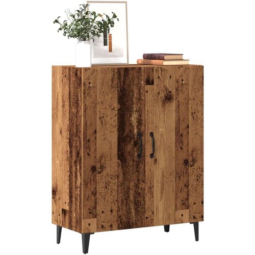 VidaXL Komoda boja starog drva 70 x 34 x 90 cm od konstruiranog drva Slike