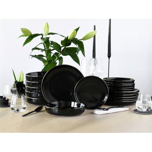 Creatable JEDILNI SERVIS Nordic Festive Schwarz Slike
