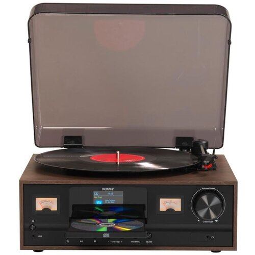 Denver MRD-52 Dark Wood Gramofon Cene