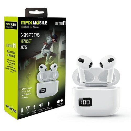  SLU&amp;Scaron;ALICE MM BLUETOOTH TWS AK05 WH 3854 Slike
