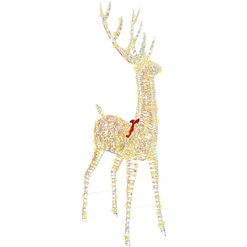 vidaXL 3D irvas Topla bijela 180 cm PET Cijene