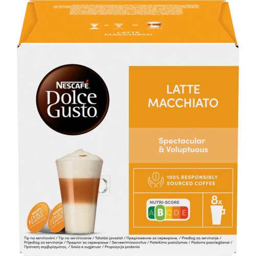 Nescafe Kapsule za kafu Dolce Gusto Latte Macchiato, 16 kapsula, 183 g Slike