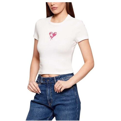 Hugo crop fit ženska majica Cene