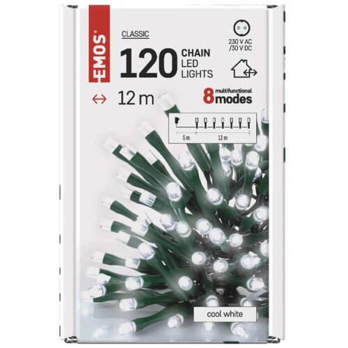 Emos Novogodi&scaron;nji LED lanac zavesa 240 LED dioda, 1.7 x 1.5m Cene
