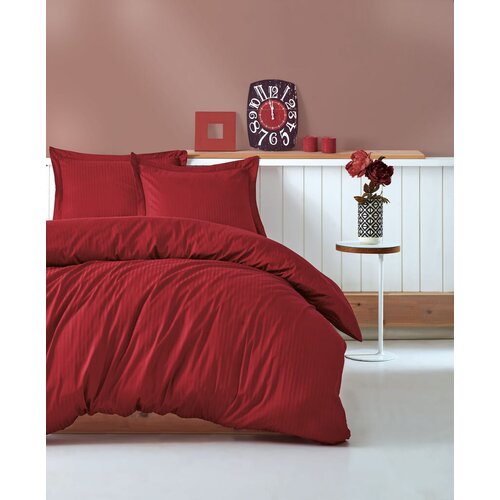 L&amp;#039;essentiel Maison set posteljine Stripe, 200x220 cm, crvena Slike
