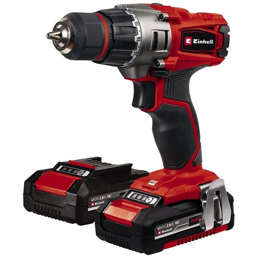 Einhell TE-CD 18/2 Li (2x2,0 Ah), aku bušilica u setu Cijene