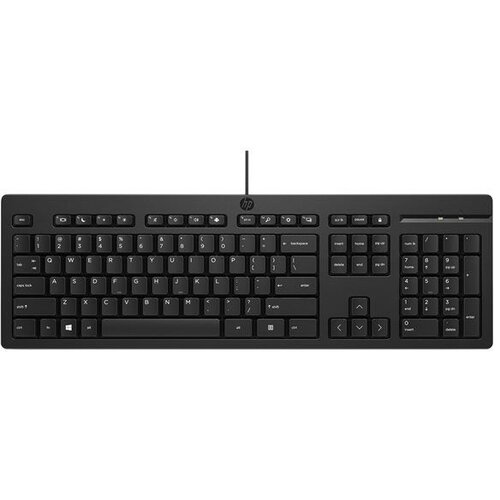 HP Tastatura 125 G2 WD, USB, BHS karakteri, Crna Slike