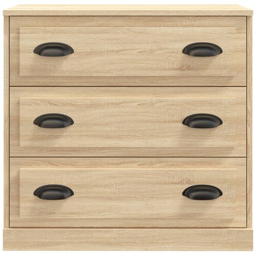  Komoda boja hrasta sonome 70x35,5x67,5 cm konstruirano drvo Slike