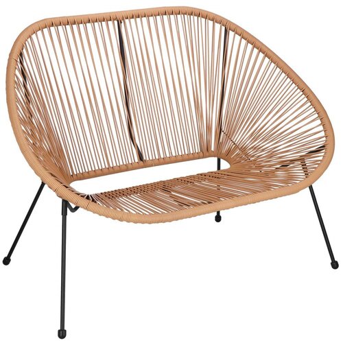  Vrtna sofa, smeđa 114 x 82 x 87 cm Slike
