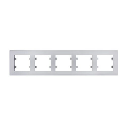 HAGER Okvir 5-struki horizontalni Lumina WL5752 sivi Cijene