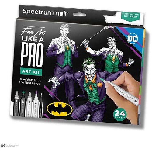  Komplet umetniških ilustracij HEROES AND VILLAINS : THE JOKER RABLJENO Cene
