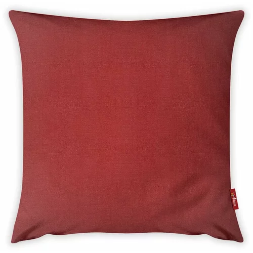 Vitaus crvena jastučnica s udjelom pamuka, 43 x 43 cm