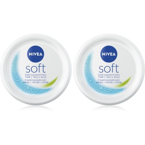 Nivea Soft sveža vlažilna krema ugodno pakiranje Slike