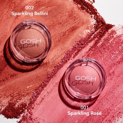Gosh Copenhagen Baked To Blush dolgoobstojno rdečilo odtenek 002 Sparkling Bellini 6.5 g Slike