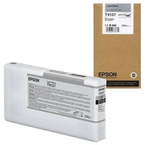 Epson T9137 Light Black Ink Cartridge C13T913700