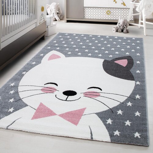 Ben&amp;#039;n&amp;#039;jen Ružičasti/sivi dječji tepih 120x170 cm Kids &amp;ndash; Slike