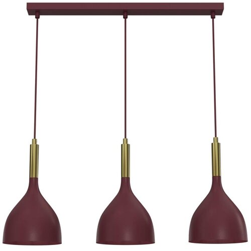  Luster na sajli NOAK 3xE27/15W/230V bordo Cene