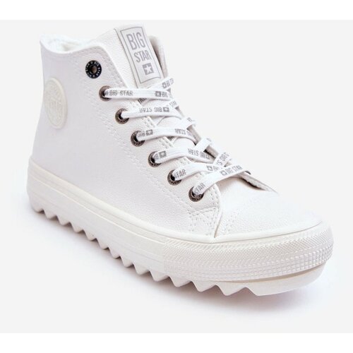 Big Star Women's Sneakers High Insulated White GG274108 Slike