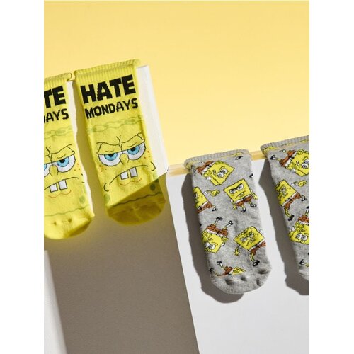 Sinsay Čarape s pamukom 2 pack SpongeBob Slike