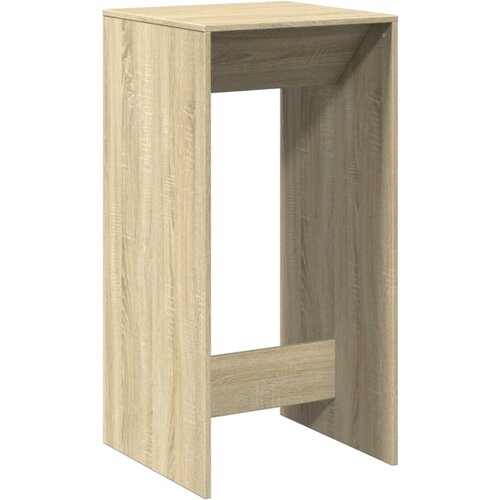 VidaXL Barska miza sonoma hrast 51x50x103,5 cm inženirski les, (22056654) Slike