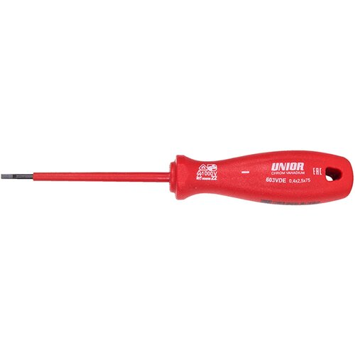  IZVIJAČ PLOSNATI ELEKTRIČARSKI 603VDE 2,5 x 75 UNIOR Slike