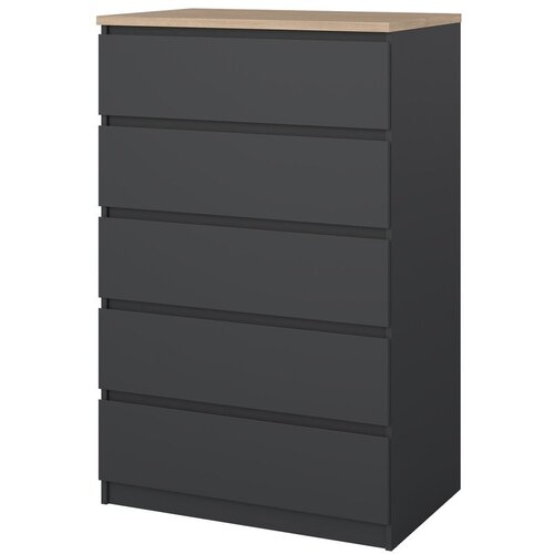 Tvilum Tamno siva komoda 77x121x50 cm Naia &ndash; Cijene
