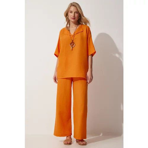Happiness İstanbul Two-Piece Set - Orange - Regular fit