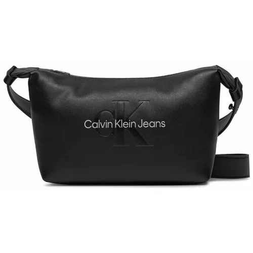 Calvin Klein Jeans Ročna torba Sculpted Shoulderbag22 Mono K60K611549 Črna