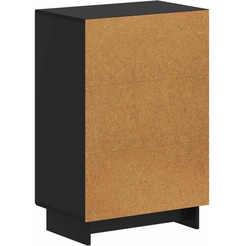  Ormar za cipele EDE 59,5 x 39,5 x 90 cm Konstruirano drvo Crna Slike