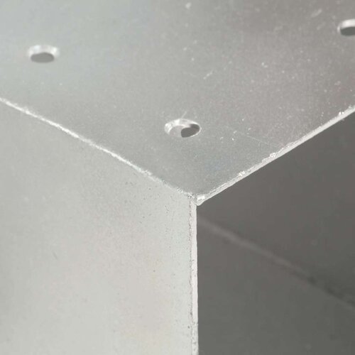  Spojnici za stupove u Y-obliku 4 kom pocinčani metal 71 x 71 mm Slike