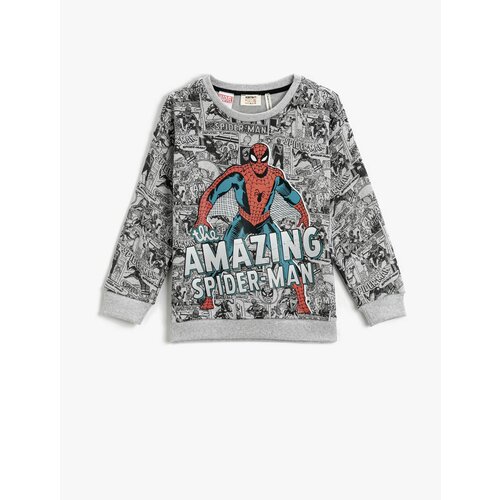 Koton Sweatshirt Spider-Man Licensed Crew Neck Slike