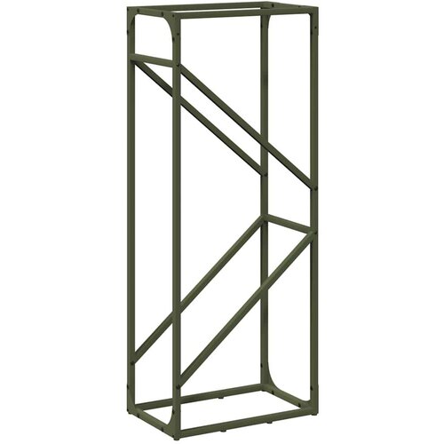  Stalak za drva 40x25x100 cm hladno valjani čelik Slike