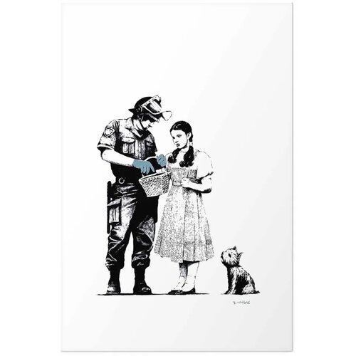  Plakat - Dorothy and the Policeman 60x90 Bez okvira s margom Slike