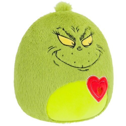 Squishmallows Pli&amp;scaron;asta igrača Fuzz-A-Mallows Grinch &amp;ndash; Slike